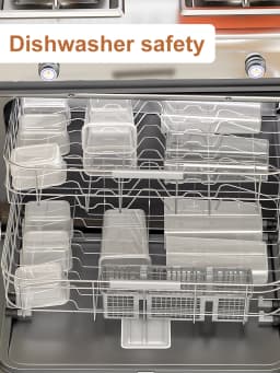 Kitchen Storage Container with Lid Airtight Set of 27 Set 0.8 L/0.32L/0.24L BPA Free