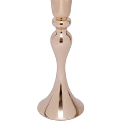 Elegant Tall Wedding Flower Vase with Gold-Plated Finish, High-Foot Design, and Durable Iron Construction for Stylish Decor