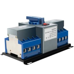 Automatic Transfer Switch 63A, Rapid 2-Second Power Switching for Backup & Main Power, Manual & Auto Modes