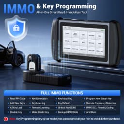 XTOOL IK618 IMMO Key Programmer Car Diagnostic Tools Car Key Programming All Key Lost With KC100 Car Diagnostic Scanner DOIP FCA