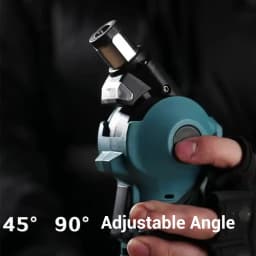 0°/45°/90° Cordless Electric Hammer Drill 4200ipm Rechargeable Hammer Drilling and Chiseling Power Tool for 18V Battery