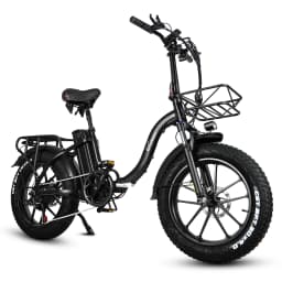 Cmacewheel Y20 750W 48V Mountain Electric Bicycle BIKE 20" Fat Tyres 18AH Battery Men's E-Mountain Ebike Electric Bicycle
