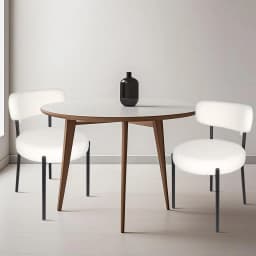 Dining Chairs Set of 2, Wingback Dining Chairs with Metal Legs, Luxury Tufted Dining Chair for Living Room, Bedroom, Kitchen
