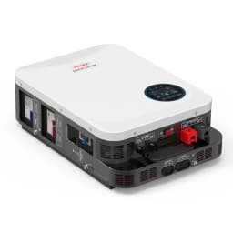 FCHAO Combined protective 4200W 24VDC 230VAC Off Grid Hybrid Pure Sine Wave invert MPPT Solar Controller 100A Charging run