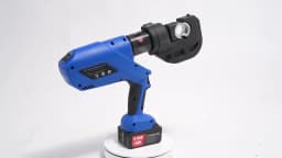 EZ-400 Rechargeable Hydraulic Crimping Pliers with 1 Battery 1 Charger 18V Electric Hydraulic Crimping Charging Crimping Tool