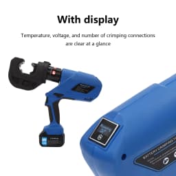 EZ-400 Rechargeable Hydraulic Crimping Pliers with 1 Battery 1 Charger 18V Electric Hydraulic Crimping Charging Crimping Tool
