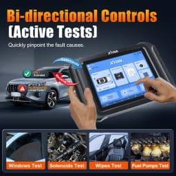 XTOOL D9HD Truck Diagnostic Tool Full System With Intelligent Topology Key Programmer 46 Service For 12V 24V Automotive Scanner