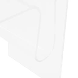 Acrylic Side Table M-Shaped Side Table Clear Bedside Table For the Living Room Bedroom Office Max Load Capacity 20kg 45*30*45cm