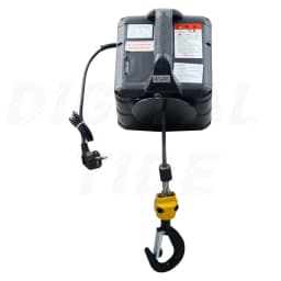 1100lbs 3-in-1 Electric Hoist Winch Manual/Wired/Wireless 22.9ft Lifting Heigh Overload Protection Portable Power Crane