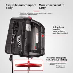 1100lbs 3-in-1 Electric Hoist Winch Manual/Wired/Wireless 22.9ft Lifting Heigh Overload Protection Portable Power Crane