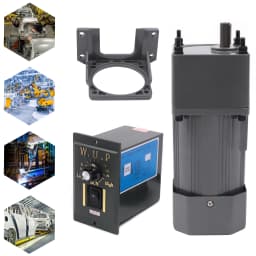 220V Gear Adjustable Motor 90W High Torque, Speed Regulation, 20K Ratio Industrial Power Reducer for Machinery