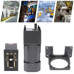 220V Gear Adjustable Motor 90W High Torque, Speed Regulation, 20K Ratio Industrial Power Reducer for Machinery