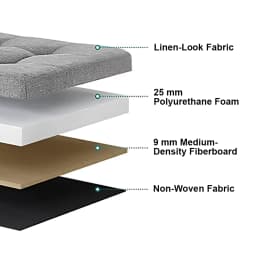 Storage Foot Stool Foldable Bench Seat Stool Footchair Removable Lid Upholstered Seat 76*38*38cm/38*38*32cm