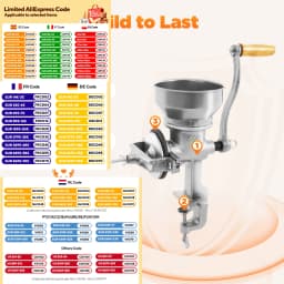 Stainless Steel Manual Grain Grinder Hand Crank Grain Grinding Tool Home Kitchen Wheat Corn Nut Mill Grinding Machine