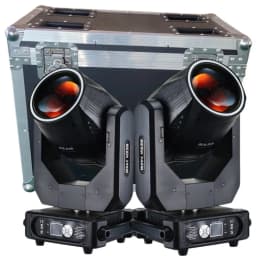 LED 295W Beam Head Mobile 14R Spot Cleaning Gobo Biprism High Power DMX Light DJ Stage Bar Disco Concert Party
