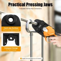 TH16 TH20 TH26 Crimping Pliers, Press Jaws, Pipe Pressing Pliers, Press Tools for Multilayer Pipe Systems with TH Profile
