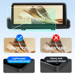 Junsun CarPlay For Apple Car Radio Multimedia For BMW E90 E91 E92 E93 2005-2012 Bluetooth Wireless Android Auto 4G GPS Stereo