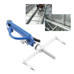Strapping Pliers Screw Fastening Cable Ties Banding Cutting Tool Stainless Steel