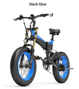 LANKELEISI X3000Plus Electric Bicycle 1000W Motor 48V17.5AH Lithium Battery Electric Bike Aldult 20*4.0Inch Fat Tire City E-Bike