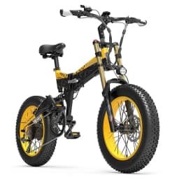 LANKELEISI X3000Plus Electric Bicycle 1000W Motor 48V17.5AH Lithium Battery Electric Bike Aldult 20*4.0Inch Fat Tire City E-Bike