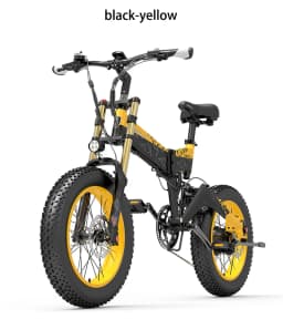 LANKELEISI X3000Plus Electric Bicycle 1000W Motor 48V17.5AH Lithium Battery Electric Bike Aldult 20*4.0Inch Fat Tire City E-Bike