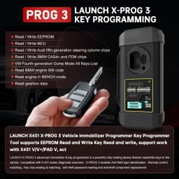 LAUNCH X431 X-PROG 3 Key Programming Diagnostic Tool Auto Professional Immobilizer Programmer XPROG For X431 V X431 V+ PAD V PAD