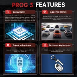 LAUNCH X431 X-PROG 3 Key Programming Diagnostic Tool Auto Professional Immobilizer Programmer XPROG For X431 V X431 V+ PAD V PAD