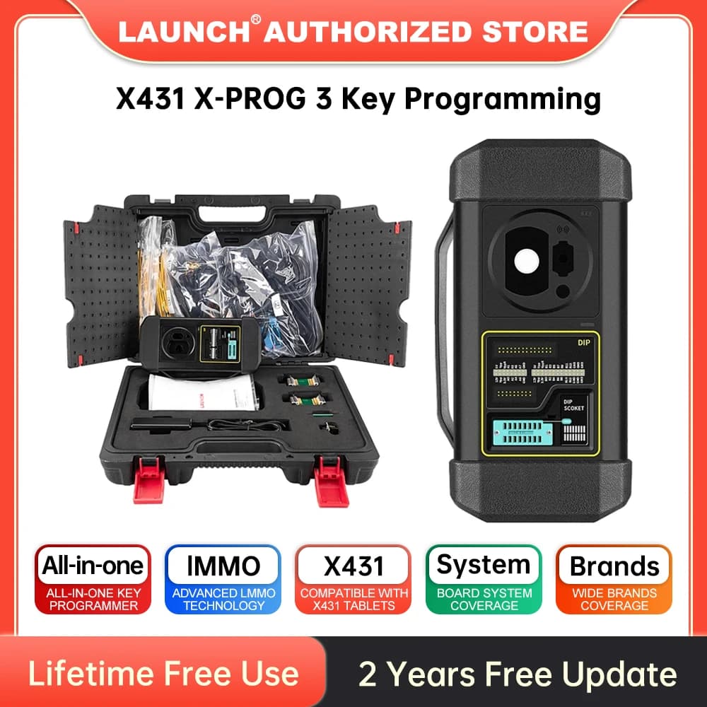 LAUNCH X431 X-PROG 3 Key Programming Diagnostic Tool Auto Professional Immobilizer Programmer XPROG For X431 V X431 V+ PAD V PAD