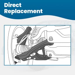 Front Wishbone Control Arm For Ford Focus Mk3 2011-2015 1702983 1702983 Right&Left