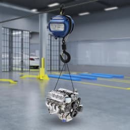 Professional Hand Chain Hoist Crane 1T / 1000kg, Lever Hoist, Chain Length 4 m with 2 Hooks Manganese Steel 360 Degree Swivel