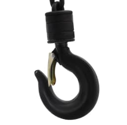 Professional Hand Chain Hoist Crane 1T / 1000kg, Lever Hoist, Chain Length 4 m with 2 Hooks Manganese Steel 360 Degree Swivel