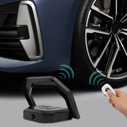 Remote Control Parking Lock Intelligent Parking Space Lock Foldable 180° Parking Barriers IP67 Waterproof Auto Sensor