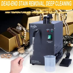 2L 1300W Stainless Steel Jewelry Steam Cleaner for Gold Silver Gem Diamond Dental Tools Professional Cleaning Machine