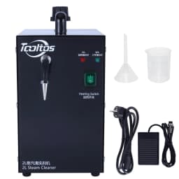 2L 1300W Stainless Steel Jewelry Steam Cleaner for Gold Silver Gem Diamond Dental Tools Professional Cleaning Machine