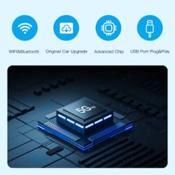 REEIIO For BMW X5 X6 F15 F16 F85 F86 F70 E71 E72 NBT CIC Wireless CarPlay Support for Android Auto AirPlay Mirroring Camera