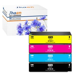 Jhaan 973X Ink Cartridges Compatible with HP 973X Cartridges HP PageWide Pro 352dn 452dn Pro 477dw 477dn 377dw MFP 552dw 577dw
