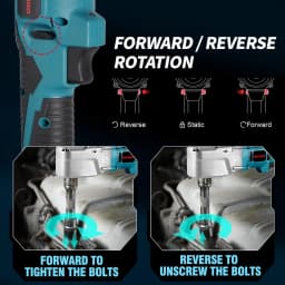 New 4800RPM Right Angle Wrench for Makita Cordless Electric Impact Wrench  90 Degree Ratchet Wrench For 18V Battery
