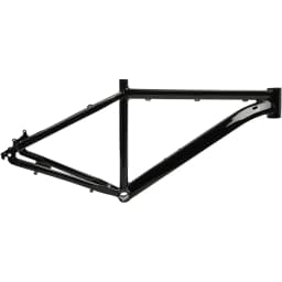 26-inch Garage Mountain Bike Frame, Alloy Bike Frame Set,Disc Bike Frame, Black Disc Bike Frame Orange / Black