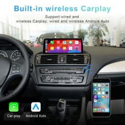 BONROAD 8+128GB Multimedia Automotive Display Touch Screen Car Radio Android Auto CarPlay For BMW X3 E83 Headunit GPS Navigation
