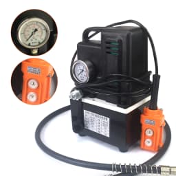 1200W Electric Hydraulic Pump, Portable 3L Oil Pump, 7-70Mpa High Pressure, Single Oil Circuit with Remote Control, GYD-63D