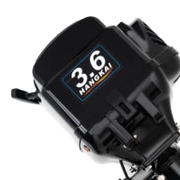 2-Stroke, 3.6 HP Outboard Motor Outboard Engine Manual Start 55cc Motor CDI for Rubber Boats, Inflatable Boats