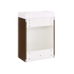 SoBuy BZR196-BR washbasin under wardrobe bathroom furniture set bathroom wardrobe hanging narrow with storage under wardrobe washbasin