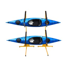 Adjustable Double Kayak Storage Rack Freestanding Storage Rack for Kayak Stand Stable Storage with Accessories 108.86kg Max Loa