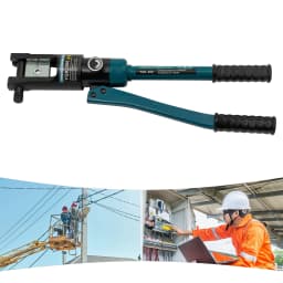 120KN Hydraulic Ppie Crimper Tube Ppies Crimp Crimping Range 16-300mm² for Aluminum Tubes, PEX Tubes