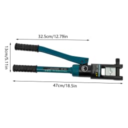 120KN Hydraulic Ppie Crimper Tube Ppies Crimp Crimping Range 16-300mm² for Aluminum Tubes, PEX Tubes