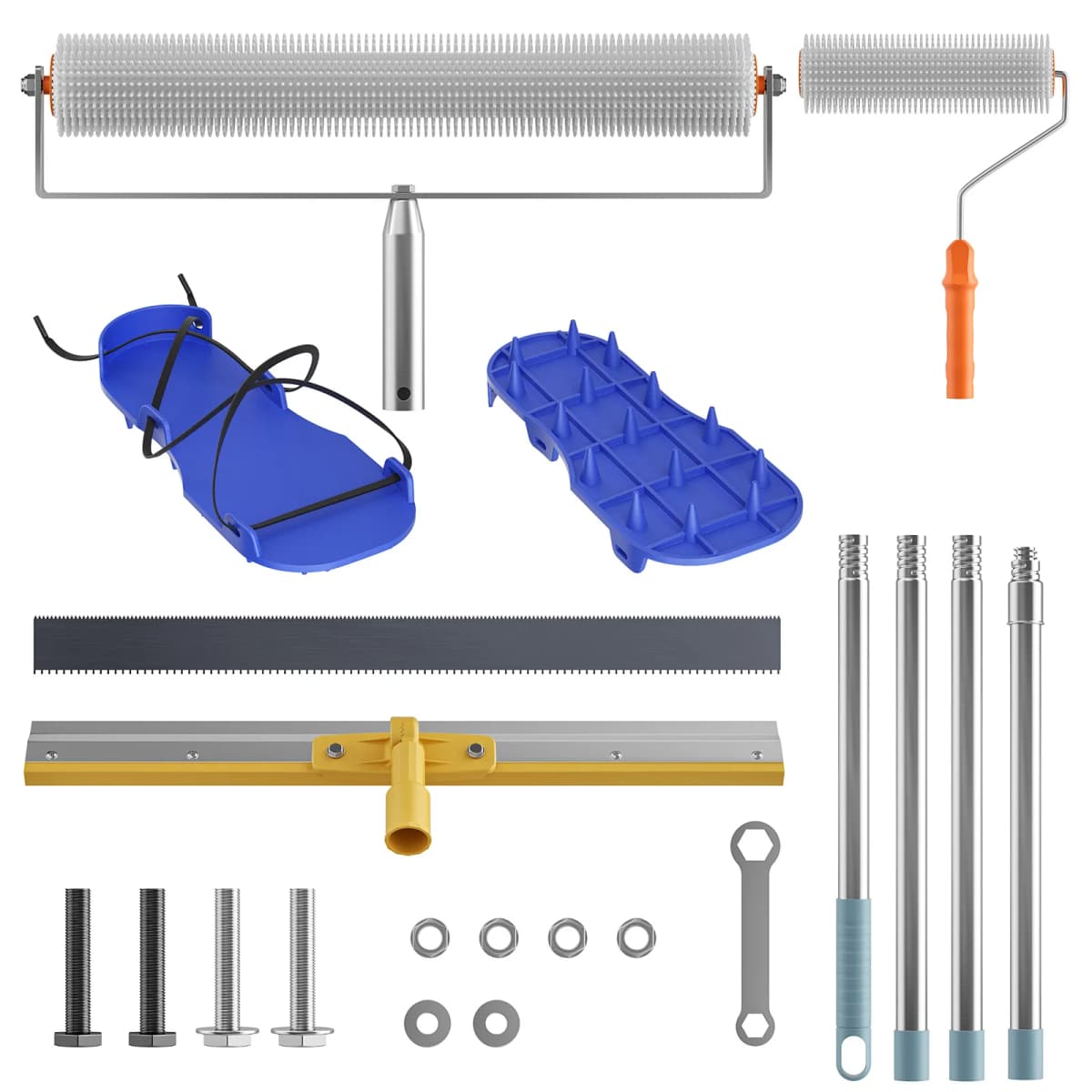Self-Levelling Cement Tool Kit Self Levelling Concrete Tool Kit Floor Construction Tools
