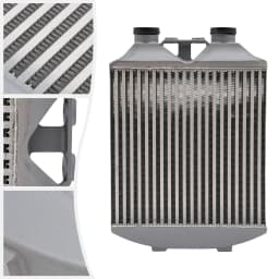 Aluminum Intercooler,Cooler Heat Exchanger for Skoda Fabia VRS Seat Sport VW Polo 1.9 TDI 130PD 60Psi
