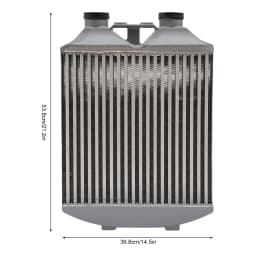 Aluminum Intercooler,Cooler Heat Exchanger for Skoda Fabia VRS Seat Sport VW Polo 1.9 TDI 130PD 60Psi
