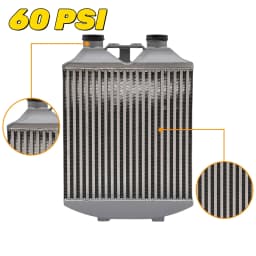 Aluminum Intercooler,Cooler Heat Exchanger for Skoda Fabia VRS Seat Sport VW Polo 1.9 TDI 130PD 60Psi