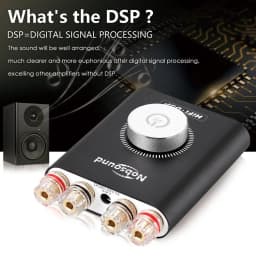Nobsound Hi-Fi DSP TPA3116 Digital Power Amplifier Hifi Stereo Audio Headphone Amp Bluetooth 5.0 Audio Receiver